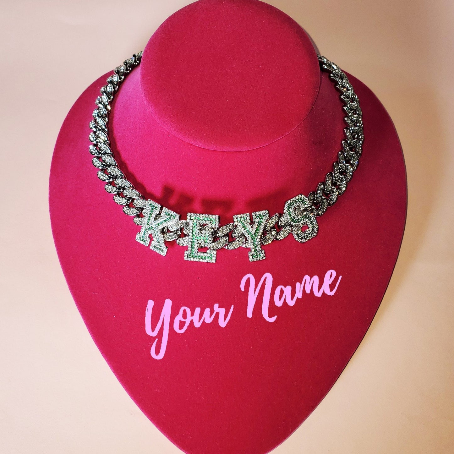 All Starz | CZ Custom Name Curb Choker