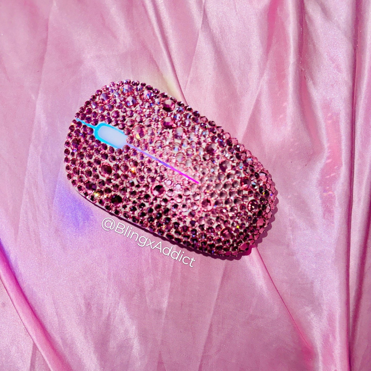 Swarovski Color Changing Wireless Mouse Portable Apple Mac Microsoft Windows
