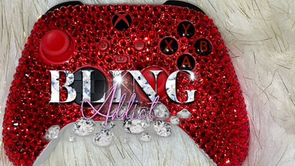 Custom Bedazzled Xbox Bling Wireless Controller