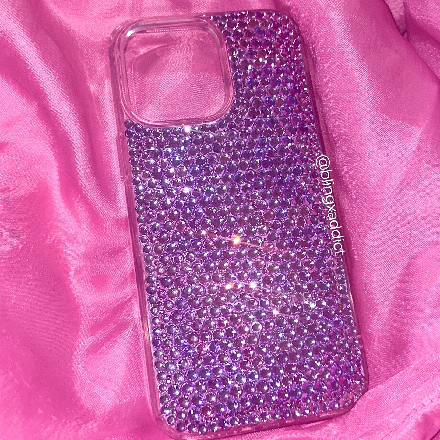 Custom Bedazzled Crystal Bling Phone Case for iPhone, Samsung Galaxy,  Google Pixel Devices