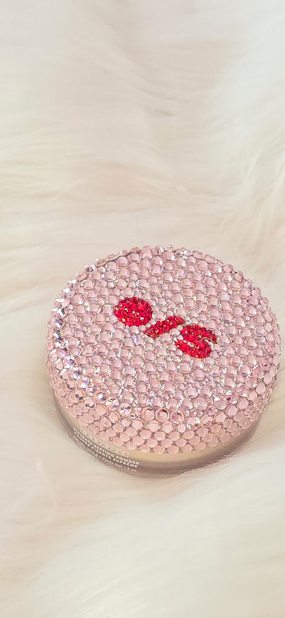Bedazzled ONE/SIZE Ultimate Blurring Setting Powder – Custom Rhinestone Bling Makeup, 1.2 oz