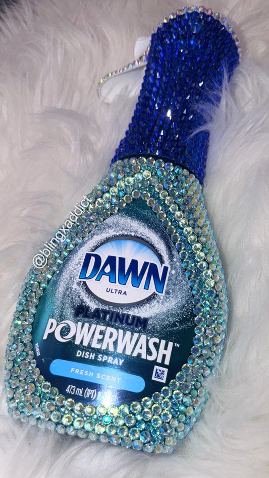 Rhinestone Crystal Bling Dawn Powerwash Soap | Dish Detergent Spray | Kitchen Decor | Luxury Cleaning Spray