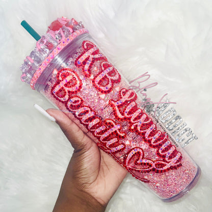 Strawberry Crush Crystal Craze Pink Starbucks Tumbler