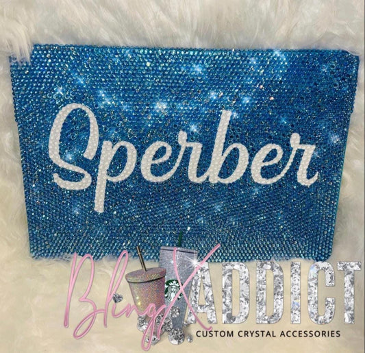 Custom Swarovski Crystal MacBook Case | Bling Rhinestone Laptop Cover