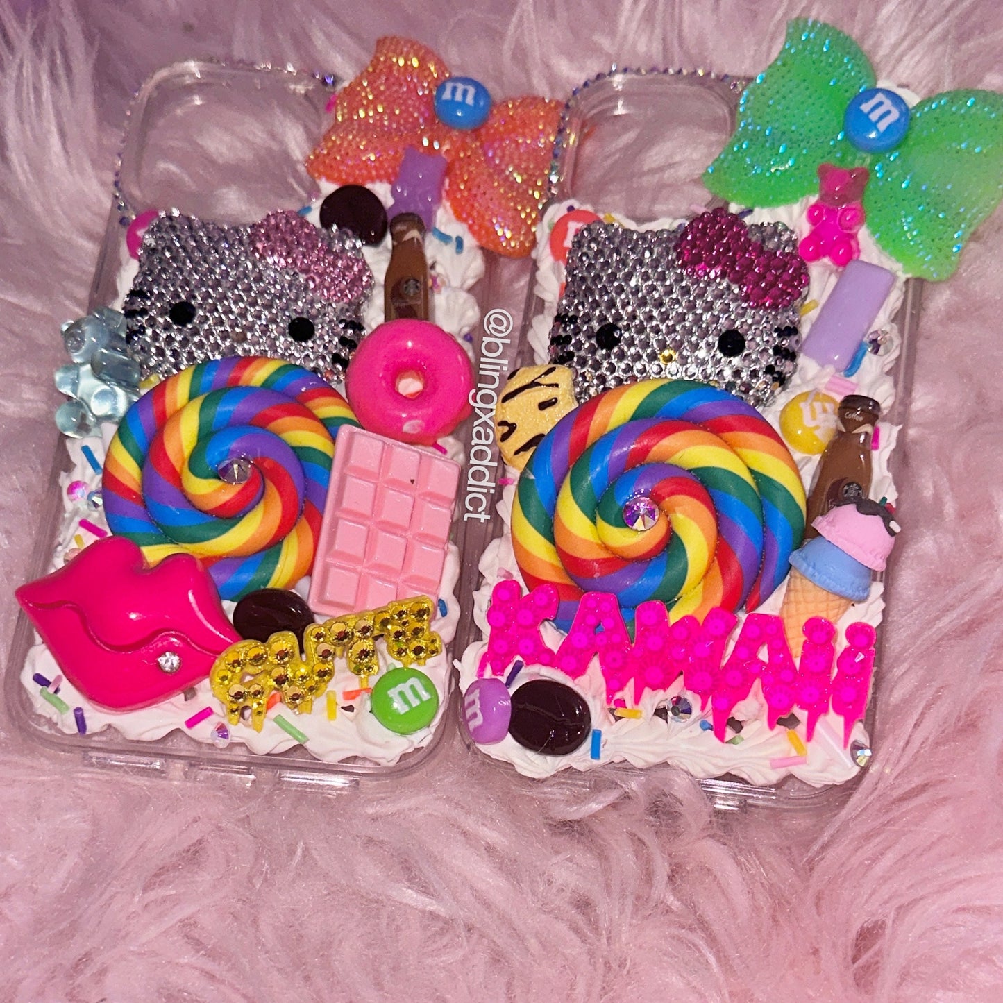 Sugar Crush Deco Whipped Cream Bling Phone Case