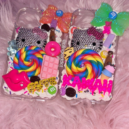Sugar Crush Deco Whipped Cream Bling Phone Case