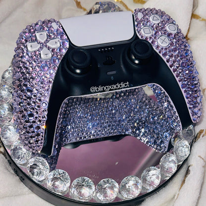 Bling PS5 Controller Custom, Rhinestone Gaming Controller, Sparkly Gamer Gift, Luxury Console Accessories