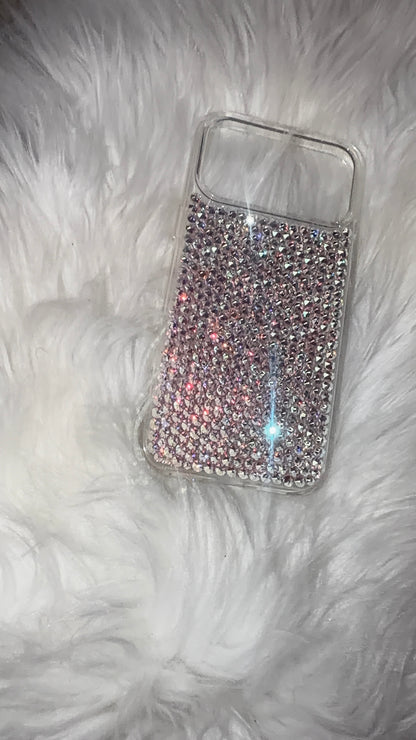 Ready to Ship | Luxe Swarovski Crystal iPhone 17 Pro Max Case – Crystal Clear AB