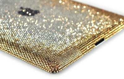 Custom SWAROVSKI Crystal Bling iPad Protective Case for Gifts, Birthdays, Anniversaries, Office