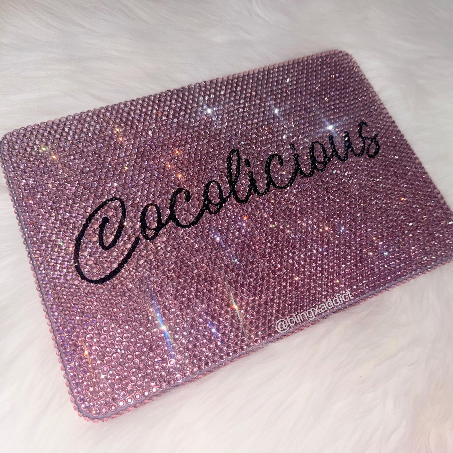 Bling MacBook Hard Case – Crystal Rhinestone Laptop Cover | Personalized Sparkle Shell for MacBook