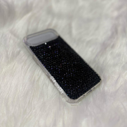 Swarovski Crystal iPhone 17 Air Case: Jet Black Crystal