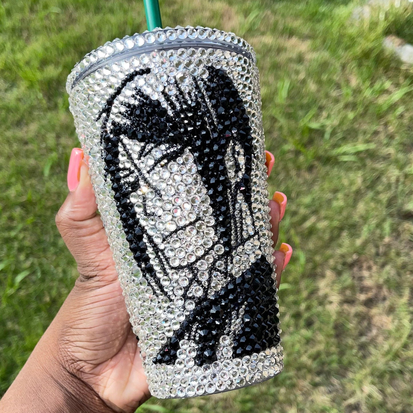 Your DESIGN| Personalized Custom Crystal Bling Cold Cup Tumbler