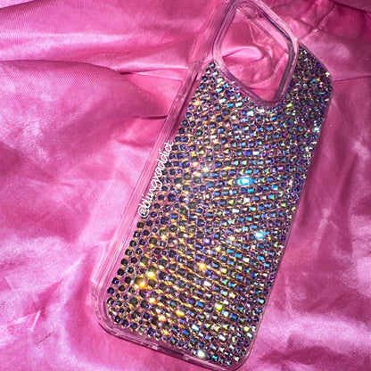 Custom Bedazzled Crystal Bling Phone Case for iPhone, Samsung Galaxy,  Google Pixel Devices