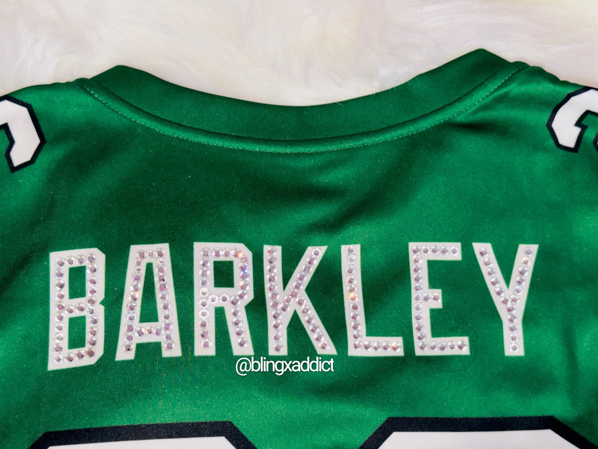 Custom Crystal Bling Sports Jersey | NFL, NBA, NHL & MLB | Swarovski or Glass Rhinestones - Bling Addict
