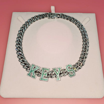 All Starz | CZ Custom Name Curb Choker