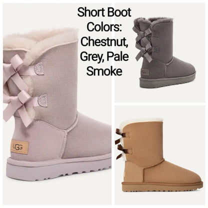 Swarovski Crystal Bling Custom UGG Bailey Bow Boots| Choose UGG Boot Version: Mini, Short, or Tall