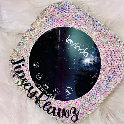 Custom Crystal Wireless Square Bling Nail UV/LED Dryer Lamp