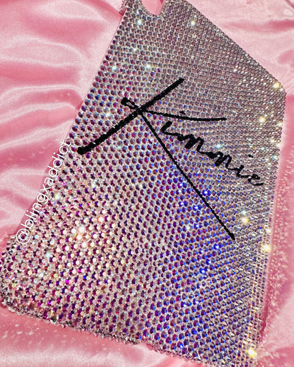Custom SWAROVSKI Crystal Bling iPad Protective Case for Gifts, Birthdays, Anniversaries, Office