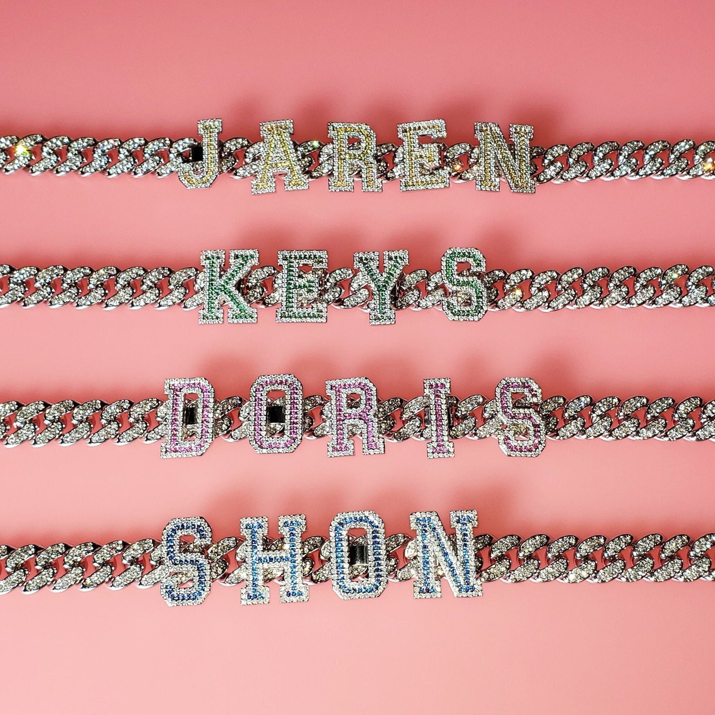 All Starz | CZ Custom Name Curb Choker
