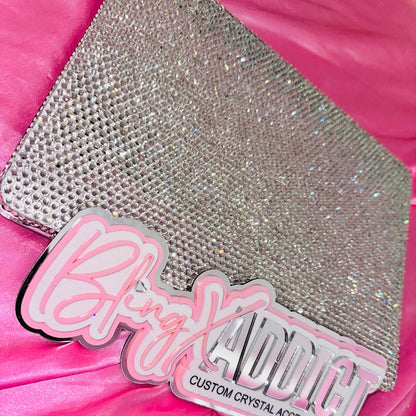 Custom Swarovski Crystal MacBook Case | Bling Rhinestone Laptop Cover