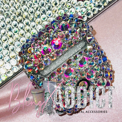Crystal Rhinestone AirPods Case: Bedazzled Bling Cover