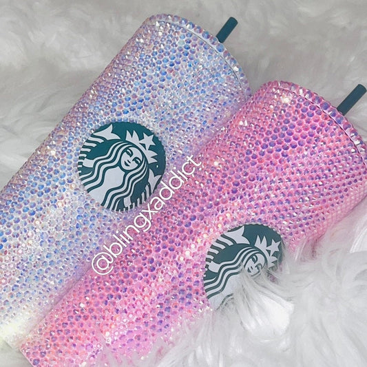 Jelly Bling Starbucks Tumbler Cold Cup - Bling Addict