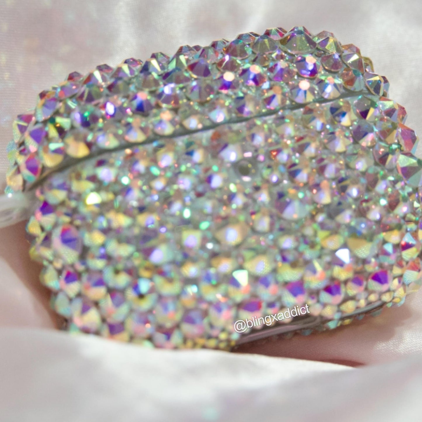 Crystal Rhinestone AirPods Case: Bedazzled Bling Cover