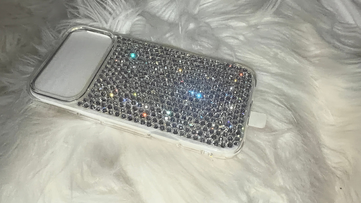 Ready to Ship | Luxe Swarovski Crystal iPhone 17 Pro Max Case – Crystal Clear