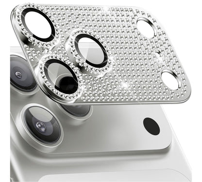 Luxury Crystal Camera Lens Protector for iPhone 17 Pro & 17 Pro Max | Rhinestone Camera Lens Cover | Sparkly Lens Guard | Bling Phone Accessory
