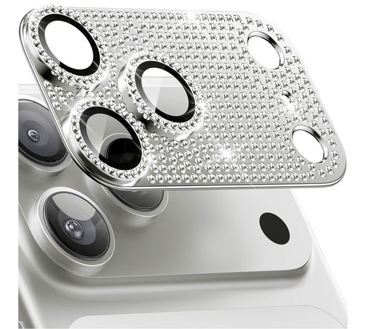 Luxury Crystal Camera Lens Protector for iPhone 17 Pro & 17 Pro Max | Rhinestone Camera Lens Cover | Sparkly Lens Guard | Bling Phone Accessory