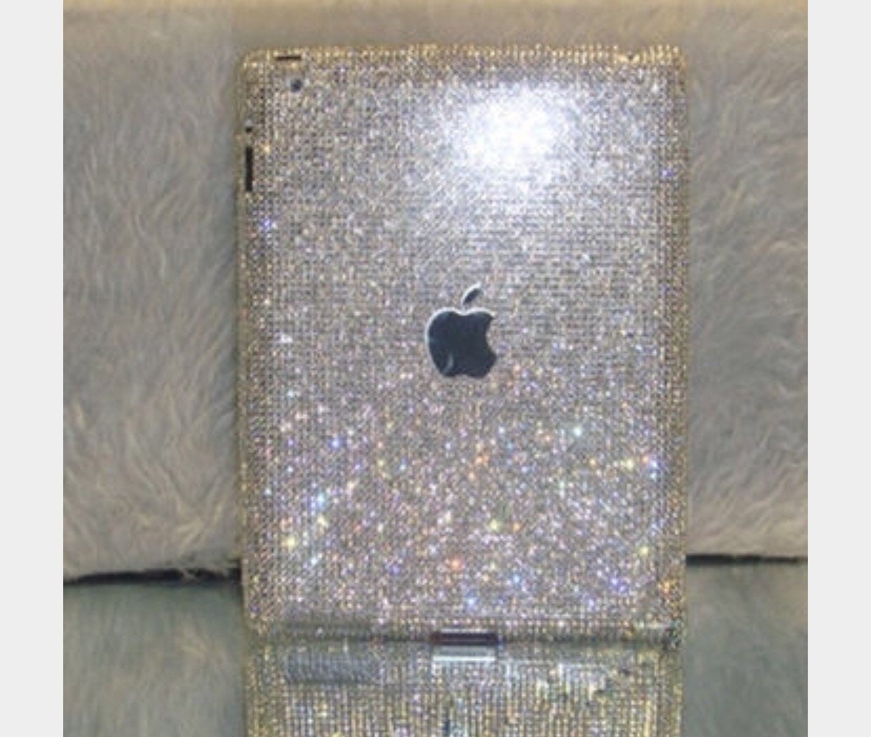 Custom SWAROVSKI Crystal Bling iPad Protective Case for Gifts, Birthdays, Anniversaries, Office