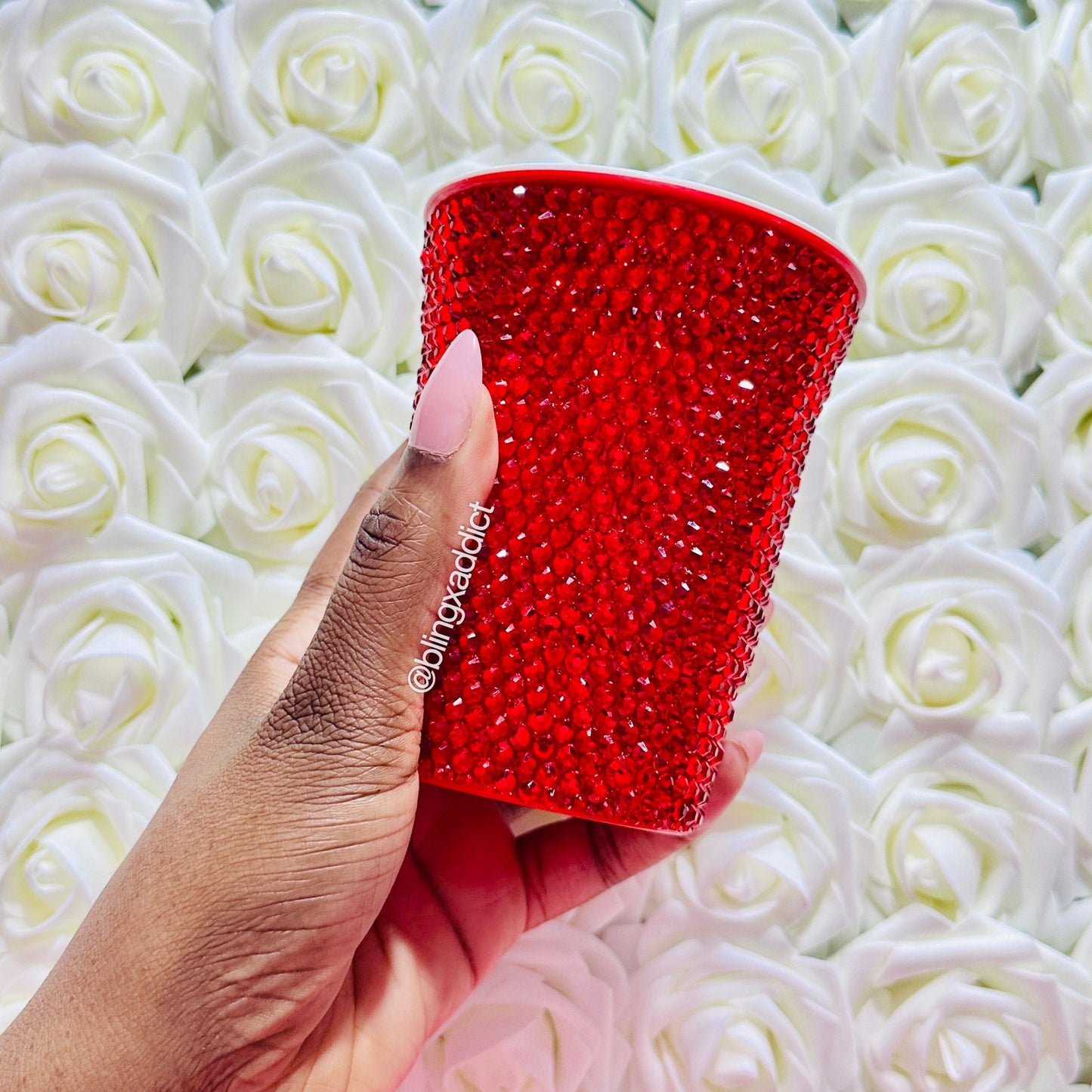 Crystal Bling Reusable Solo Cup | 16oz or 20oz