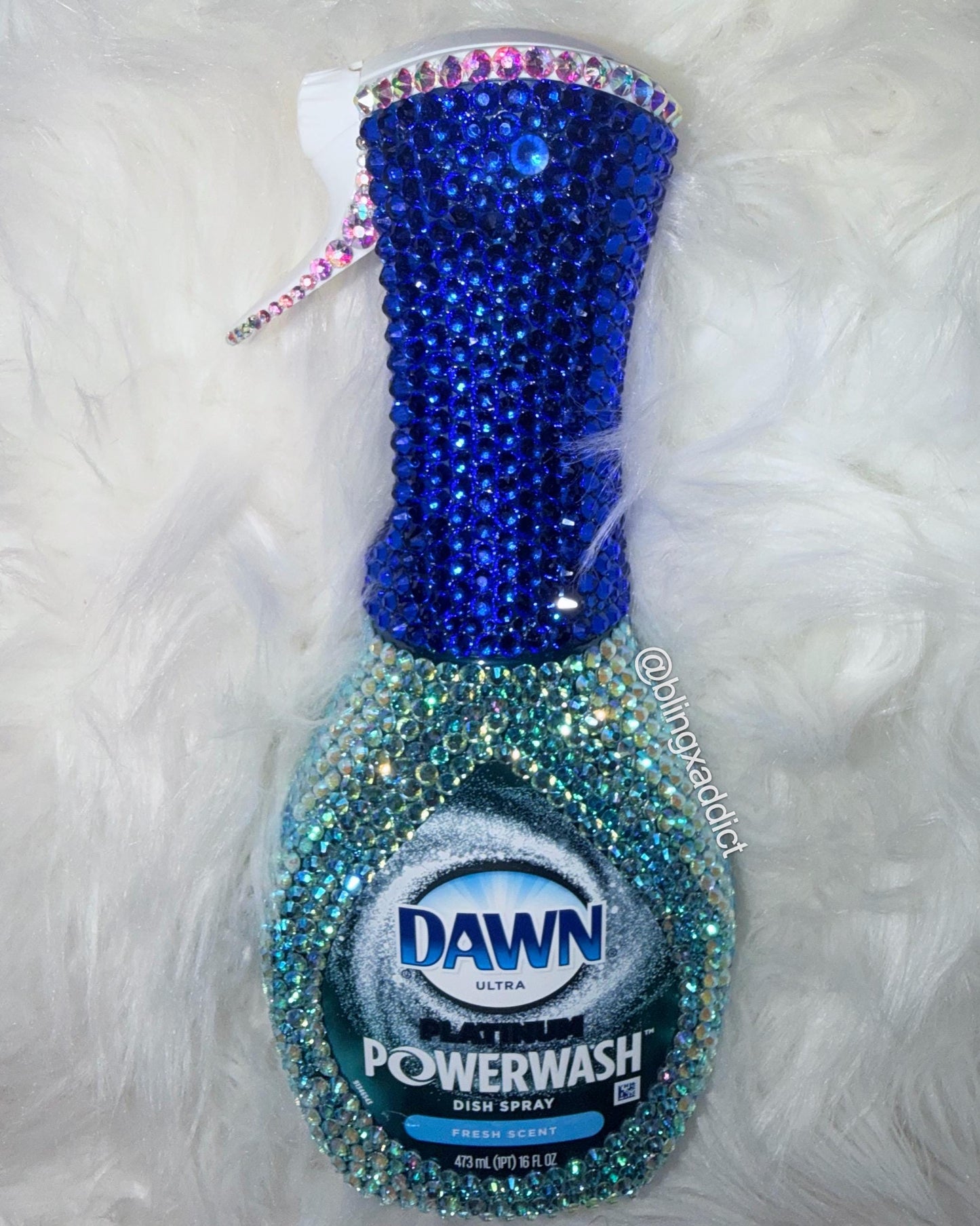 Rhinestone Crystal Bling Dawn Powerwash Soap | Dish Detergent Spray | Kitchen Decor | Luxury Cleaning Spray
