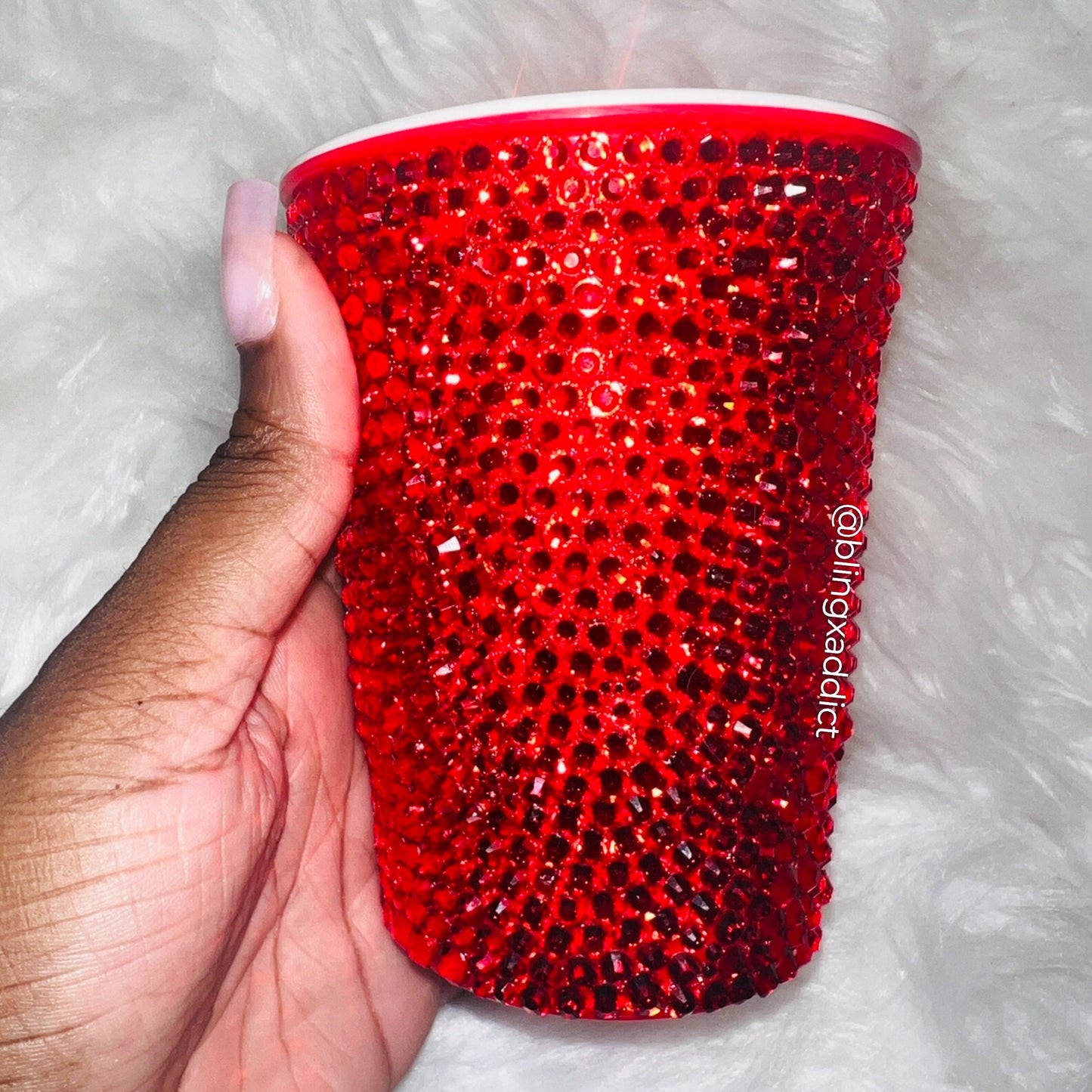 Crystal Bling Reusable Solo Cup | 16oz or 20oz