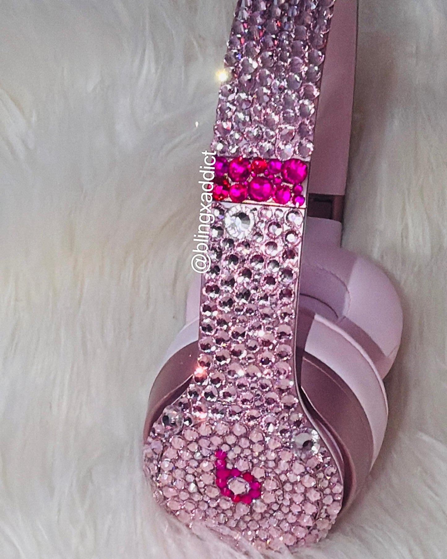 Custom Swarovski Crystal Beats by Dre Headphones | Bedazzled Solo Pro, Studio Pro, Solo 4, Studio 3, KK Edition