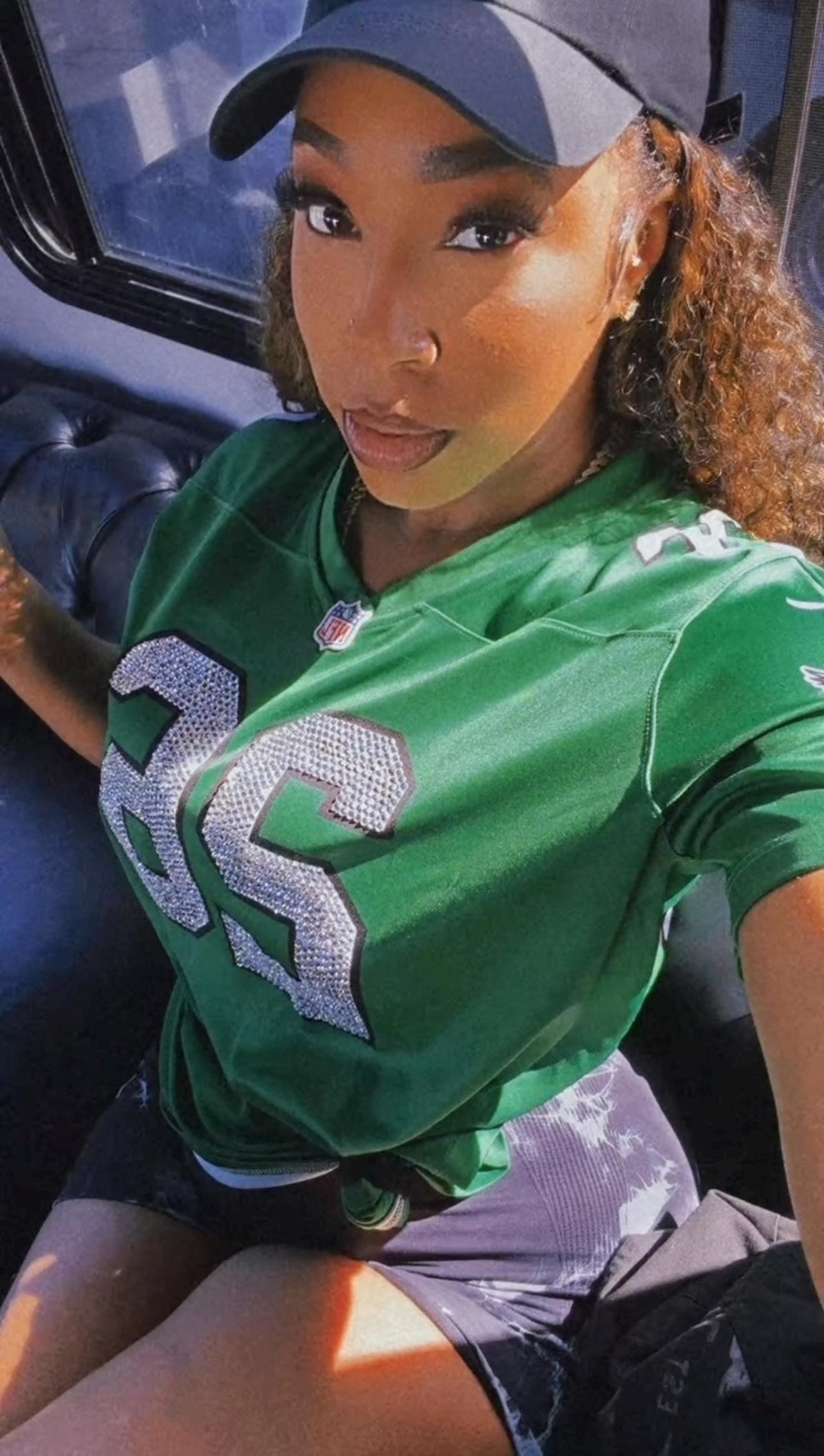Custom Crystal Bling Sports Jersey | NFL, NBA, NHL & MLB | Swarovski or Glass Rhinestones - Bling Addict