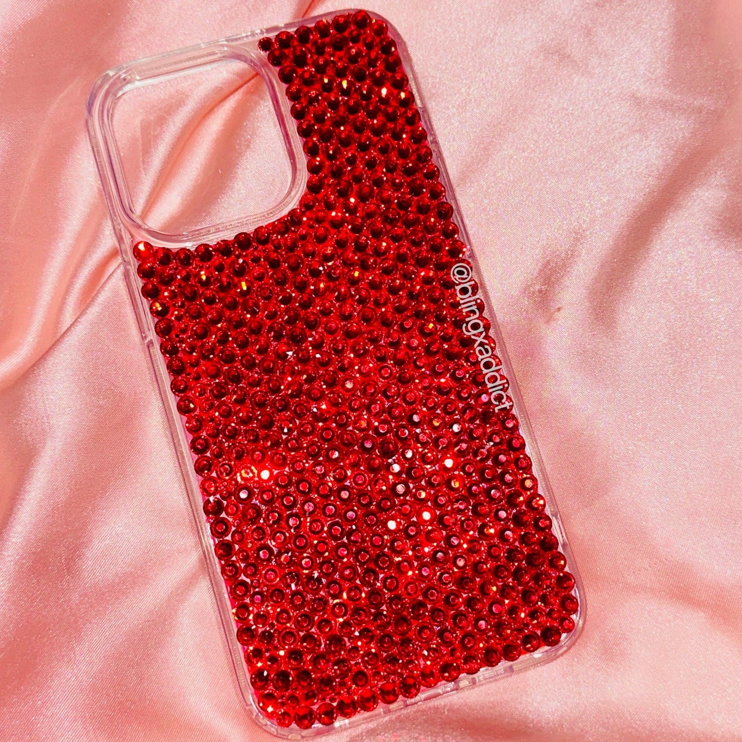 Custom Bedazzled Crystal Bling Phone Case for iPhone, Samsung Galaxy,  Google Pixel Devices