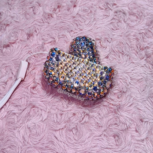 Crystal Rhinestone AirPods Case: Bedazzled Bling Cover - Bling Addict