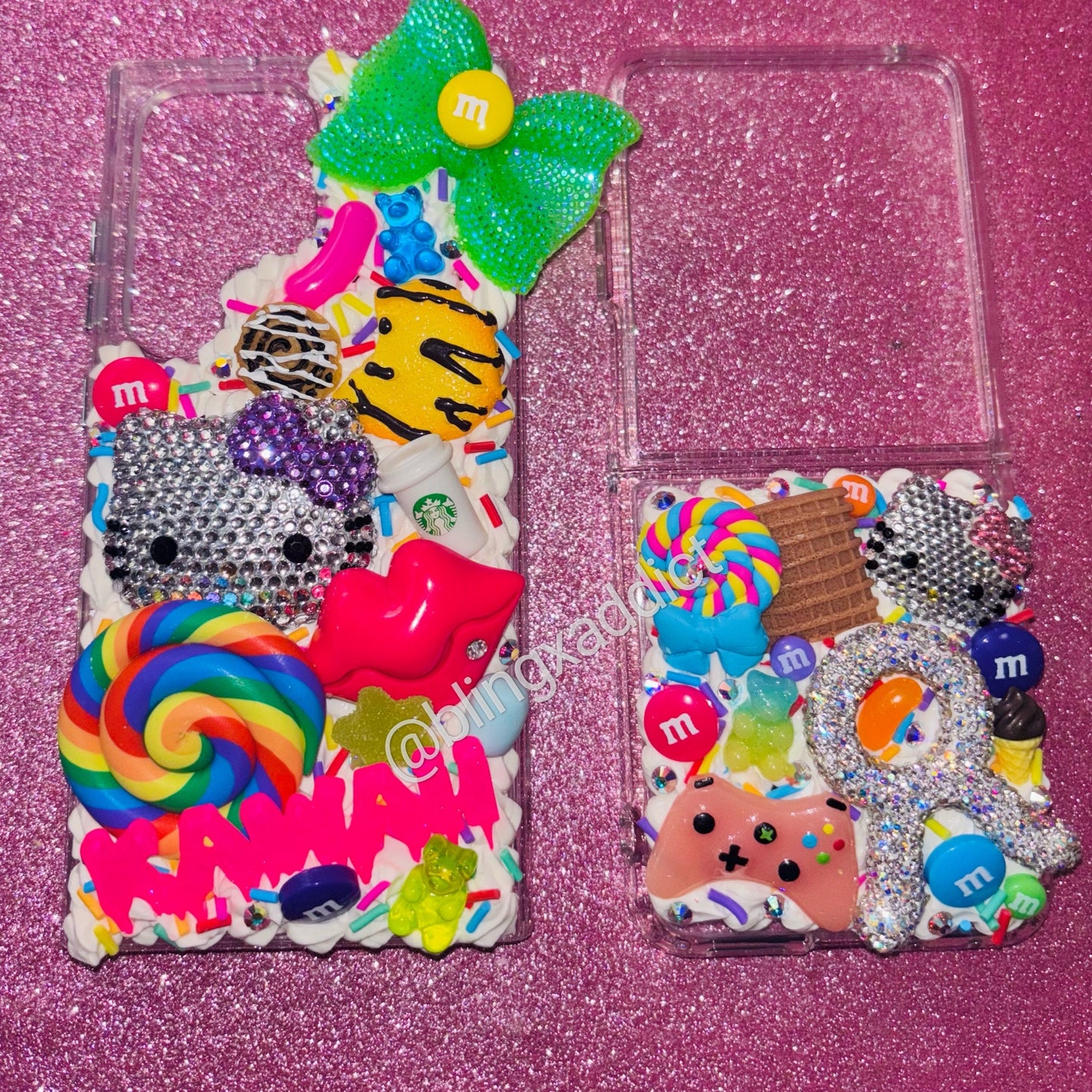 Sugar Crush Deco Whipped Cream Bling Phone Case