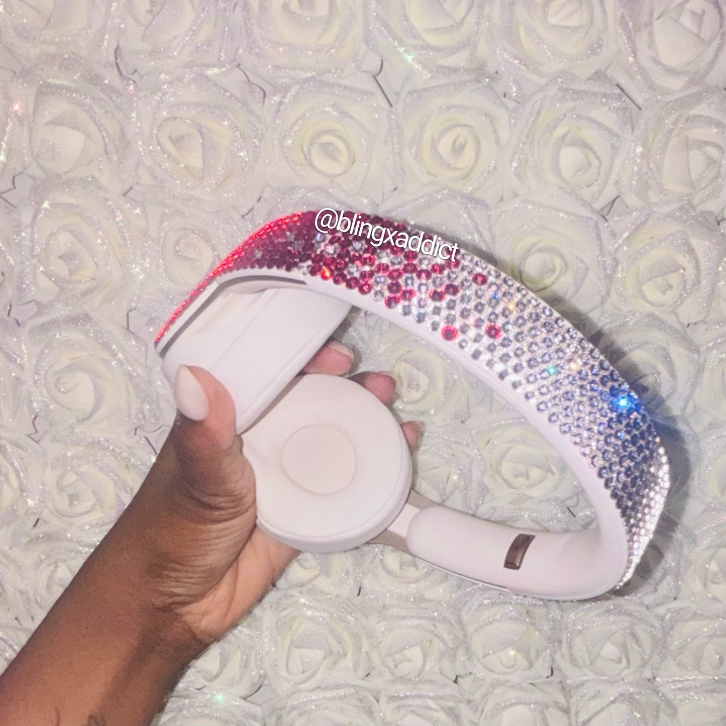 Custom Swarovski Crystal Beats by Dre Headphones | Bedazzled Solo Pro, Studio Pro, Solo 4, Studio 3, KK Edition