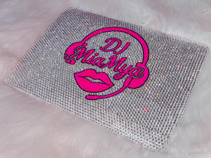 Bling MacBook Hard Case – Crystal Rhinestone Laptop Cover | Personalized Sparkle Shell for MacBook