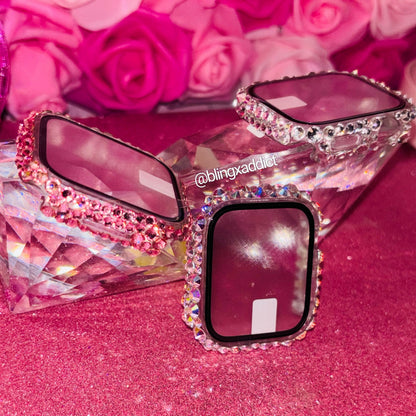 Custom Crystal Swarovski Apple Watch Cases