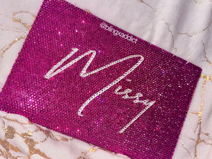 Bling MacBook Hard Case – Crystal Rhinestone Laptop Cover | Personalized Sparkle Shell for MacBook