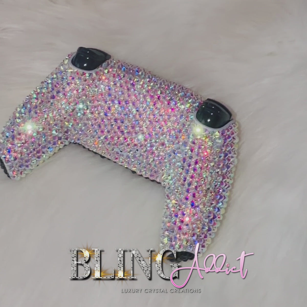 Custom Bling PS5 Controller | Rhinestone Gaming Controller | Luxury Gamer Gift.