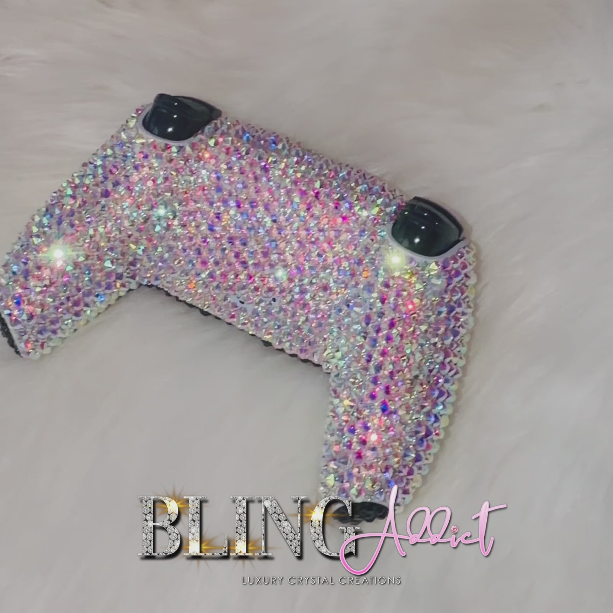 Custom Bling PS5 Controller | Rhinestone Gaming Controller | Luxury Gamer Gift.