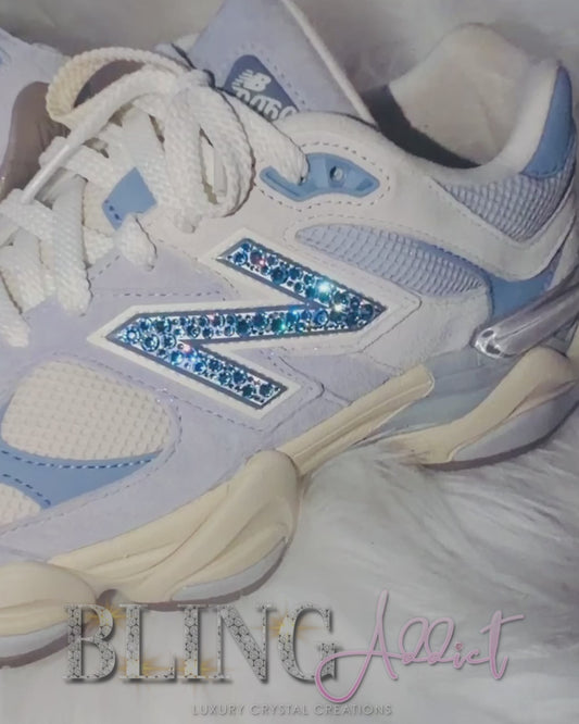 Luxe Crystal New Balance 9060 Sneakers