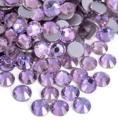 Air Violet Glass Rhinestones | Pink, Purple, Lt. Topaz Colorshift